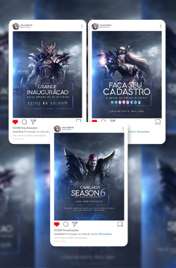 Pacote 3 Banner Flyer Mu Online
