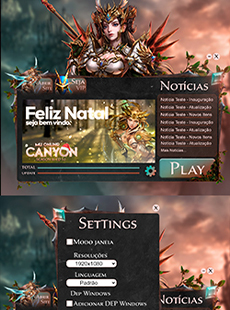 Game launcher New Mu Online